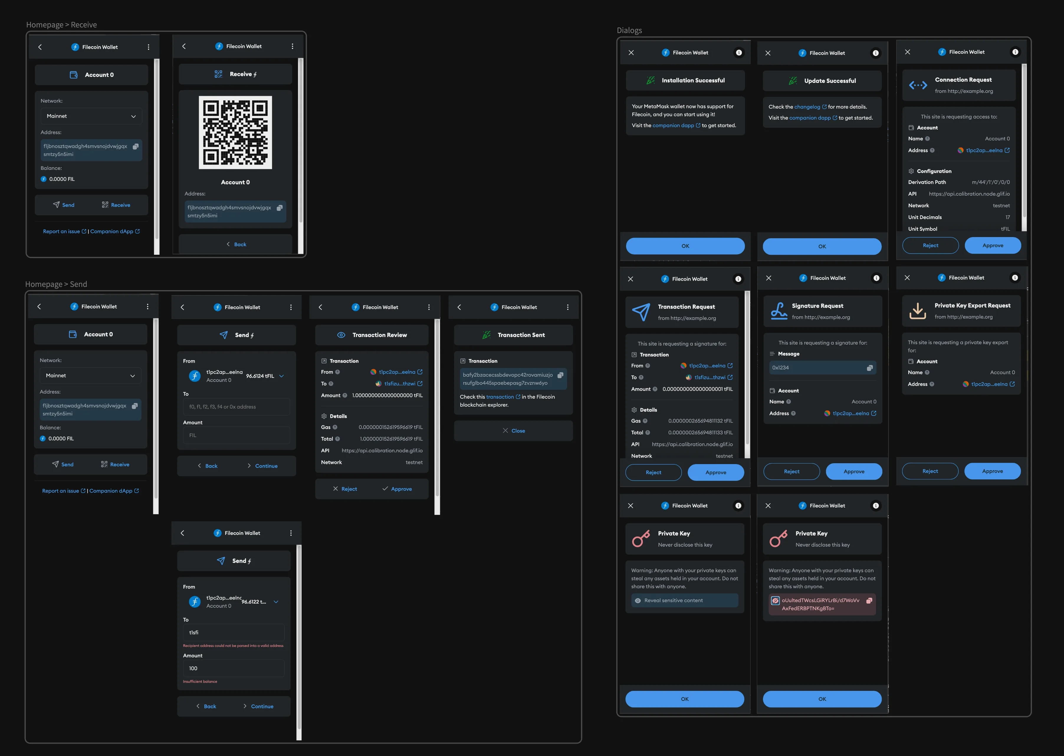 Filsnap UI